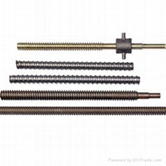 high precision hard steel parts worm screw shaft long worm shaft