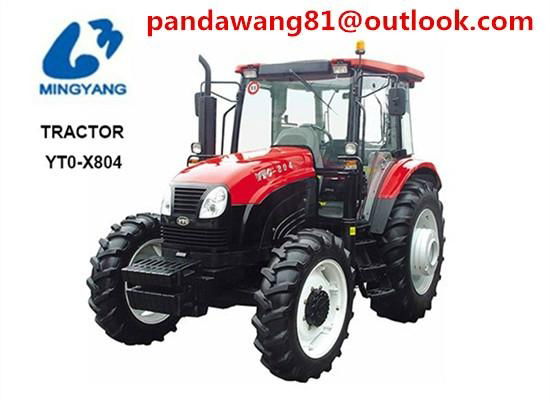 80Horsepower Four Cylinder Four Stroke Direct Injection Combustion Mini Tractor
