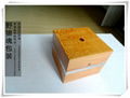 翻蓋樣式的木製噴漆手錶盒 3