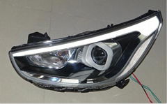 Hyundai accent head lamp