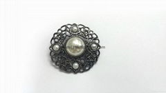 Vintage Filigree Brooch 