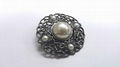 Vintage Filigree Brooch  2