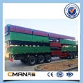 China new Bulk Cargo Transport 3axles small box new semi trailer price  5