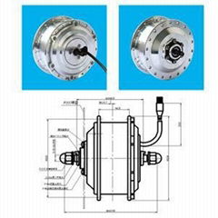 Brushless Gear High-Speed Hub Motor P092-04  for E-bike