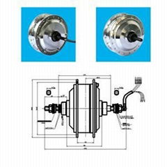 Brushless Gear High-Speed Hub Motor P092-07  for E-bike