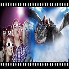 high technology amazing new product 5d/7d/9d cinema equipment with 3d glasses 