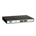  IEEE802.3af/at  Wholesale price 16 port 10/100M PoE switch  with LCD display