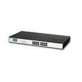  IEEE802.3af/at  Wholesale price 16 port 10/100M PoE switch  with LCD display 3