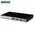 UNIPOE 24+2G TP/SFP Combo Web Management PoE switch 2