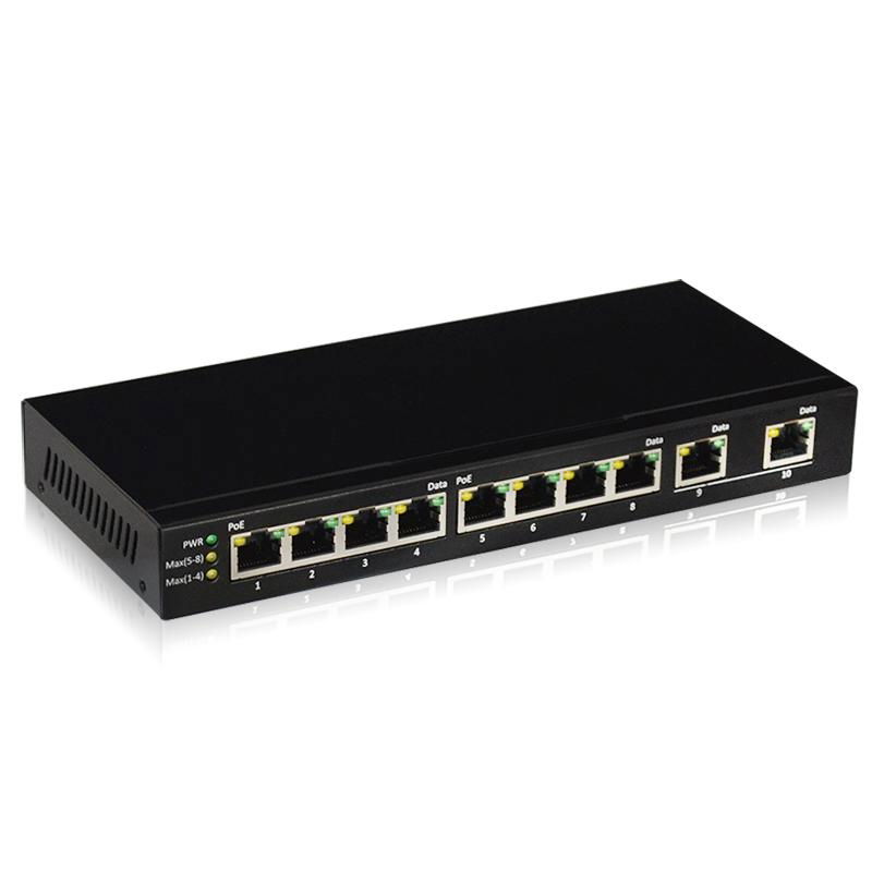 UNIPOE 32W  8+ 2 10/100Mbps 802.3at PoE Switch 2