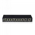 UNIPOE 32W  8+ 2 10/100Mbps 802.3at PoE Switch