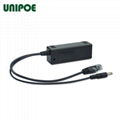  802.3af POE splitter for Power-Over-ethernt RJ45 power supply POE Injector 