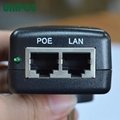 UNIPOE 24V non-standard PoE adapter with the power cord 2