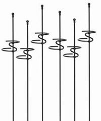 Adjustable stem plant supports - ring and z-ring