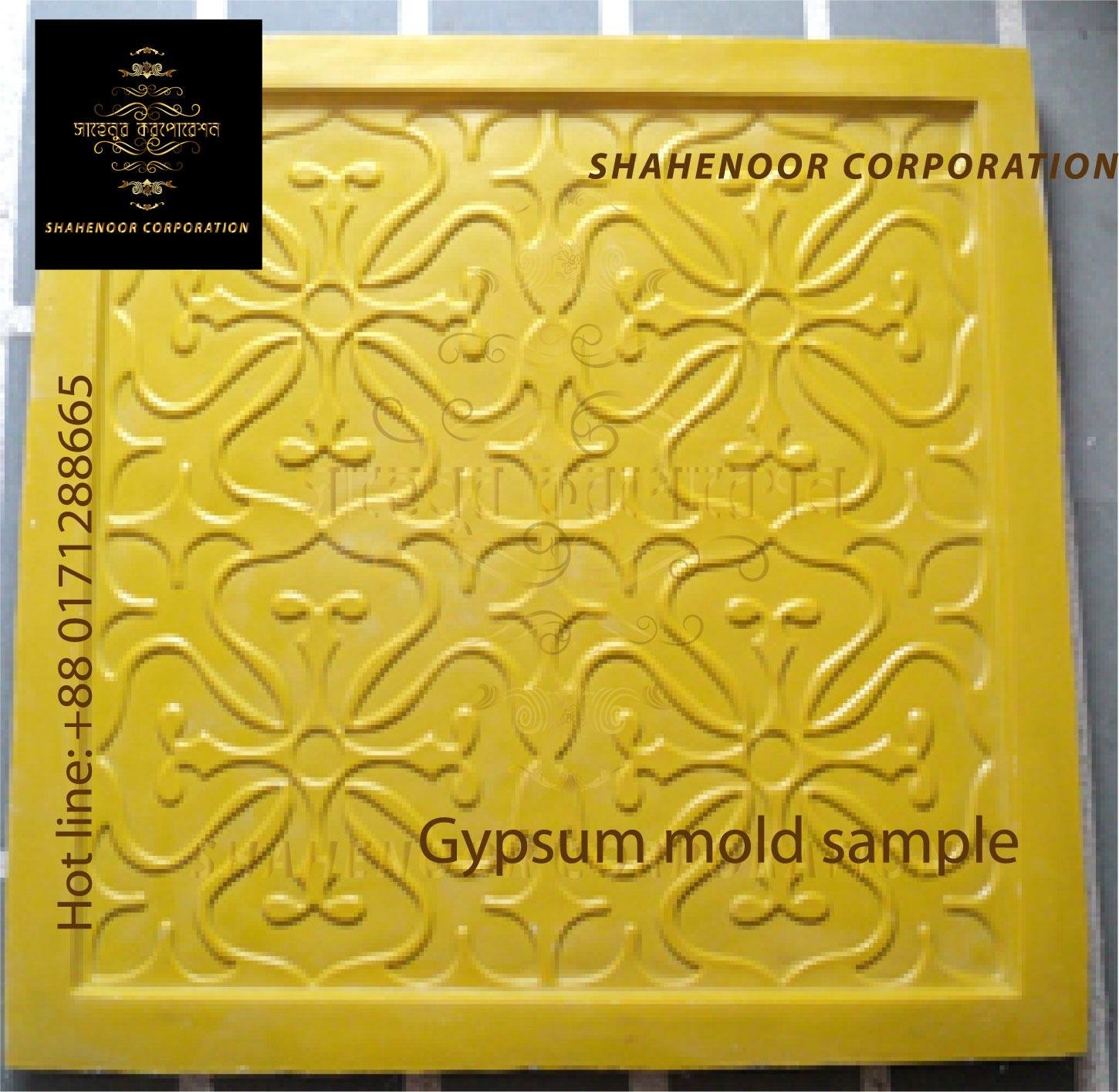 Gypsum Decoration Diy Fiberglass Material Mold Making Shahinoor Corporation In D 3