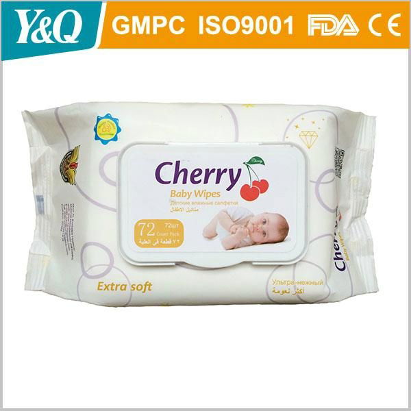 baby skin care baby wet wipe China factory