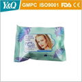 Make-up removel wet wipe