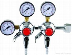gas flow meter primary beer co2 regulator