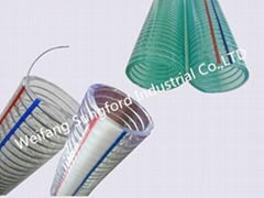 pvc steel wire hose from weifang shandong CHINA