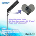 Intefly High Power 50W Solar Power LED Solar Street Light with camera   1