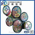 YJV CU Conductor XLPE Insulated PVC Sheathed Power Cable