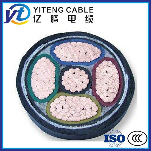 YJV CU Conductor XLPE Insulated PVC Sheathed Power Cable 3