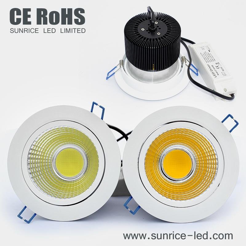 2015 New! High quality recessed led downlight 30W 4