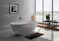 Jingzun Cultured Freestanding  Bathtub Solid Surface Bathtub  2