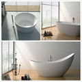 Jingzun Mineral Freestanding Solid Surface bathtub 5