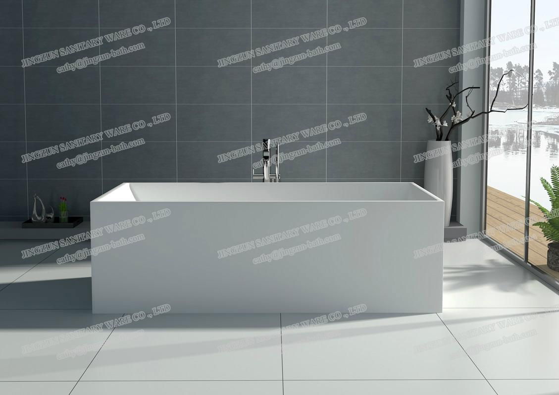 Jingzun Mineral Freestanding Solid Surface bathtub