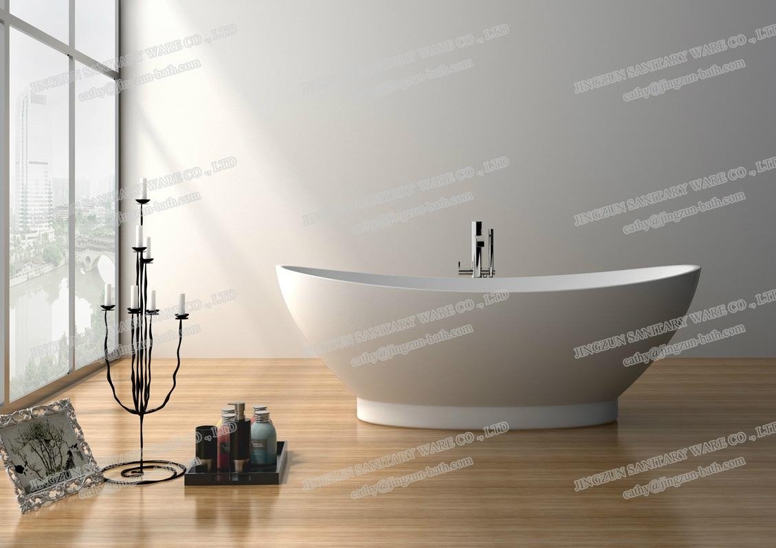Jingzun Solid Surface Bathtub