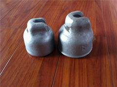 Spheroidal Graphite nodular iron insulator caps