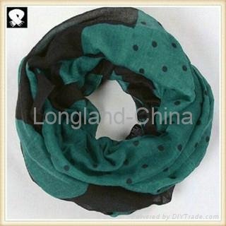 Infinity scarves with your custom scarf designs in our china scarf factory 3