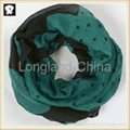 Infinity scarves with your custom scarf designs in our china scarf factory 3