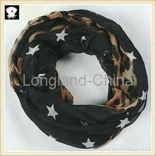Infinity scarves with your custom scarf designs in our china scarf factory 5