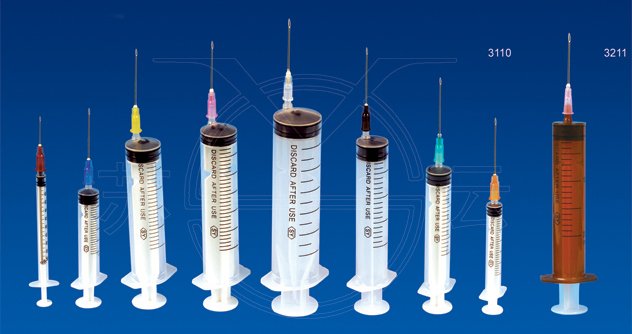 Sterile Syringe Set for Single Use