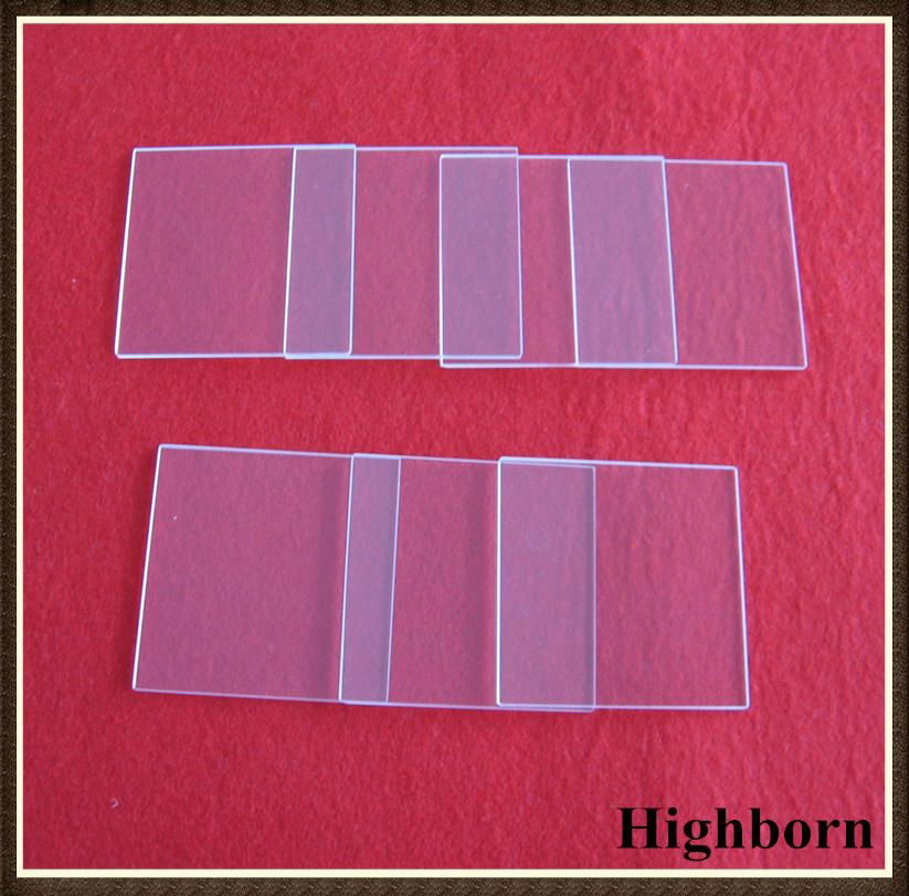 Clear quartz glass plate 3