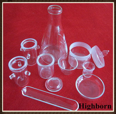 clear quartz glass crucibles