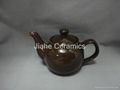 Ceramic tea pot 520ML Colored Small Tea Pot 1