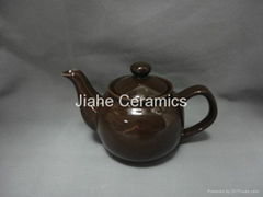 Ceramic tea pot 520ML Colored Small Tea Pot