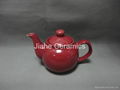 Ceramic tea pot 520ML Colored Small Tea Pot 2