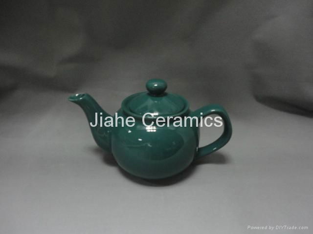 Ceramic tea pot 520ML Colored Small Tea Pot 4