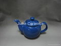 Ceramic tea pot 520ML Colored Small Tea Pot 5