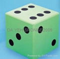 Huge Colorful EVA Foam Dice-40 cm , Dots 1-6