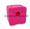 EVA Foam Animal Stool-Cube Pig