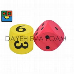 EVA foam Dice