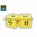 EVA Foam Dice-5 cm , Operation ,Yellow