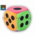 Giant Curved EVA Foam Dice-20 cm , Dots 1-6