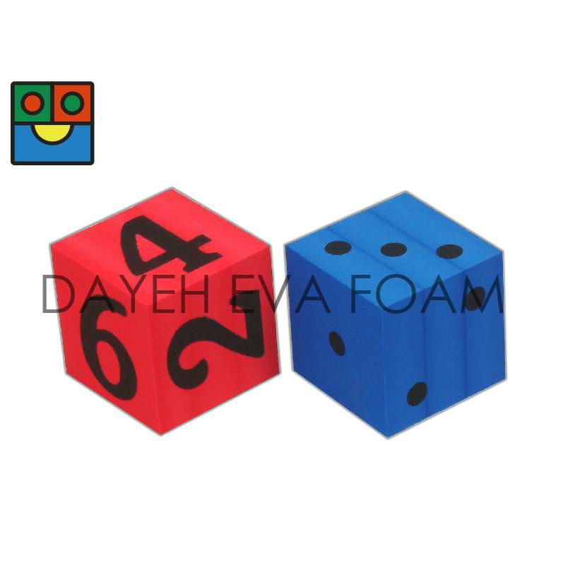 D7012A Foam Dice Set 12cm