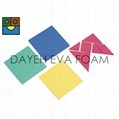 Tangram,EVA Foam, 20cmx 20cm, 4 colour, 28pcs